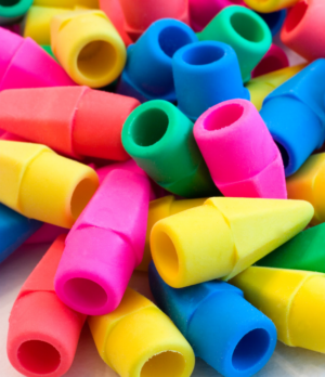 Ponteira de Borracha Landon Neon c/ 20 Unidades