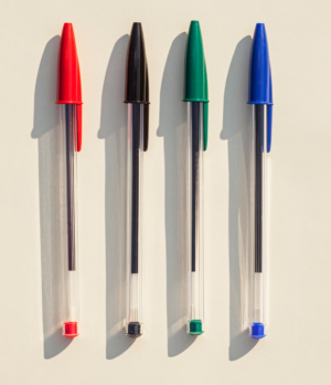 Caneta Esferográfica Sky Colors c/ 4 Unidades